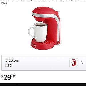 ❤Cutest little☕coffee maker ever❤